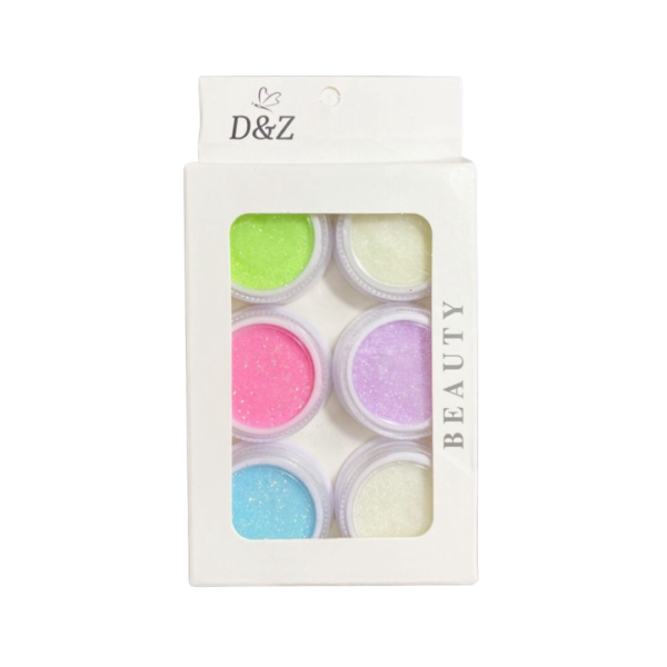 kit Glitter Fino – 6 Unidade
